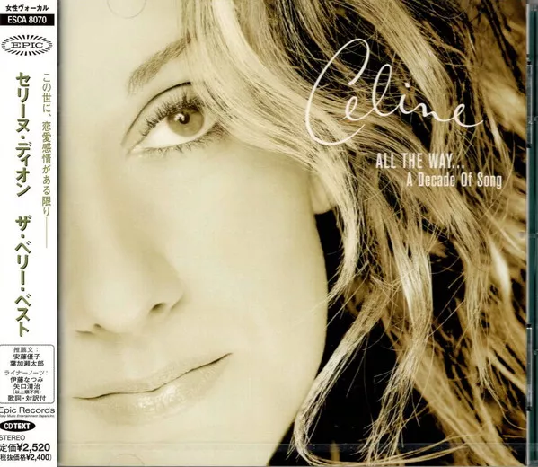 Céline Dion, All The Way A Decade Of Song
