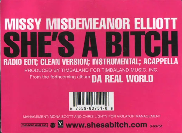 未使用 Missy Elliott - She's A Bitch / レコード 未使用 Missy Elliott - She's A Bitch / レコード - メルカリ